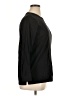 Ivory Ella 100% Cotton Black Long Sleeve Top Size XL - photo 4