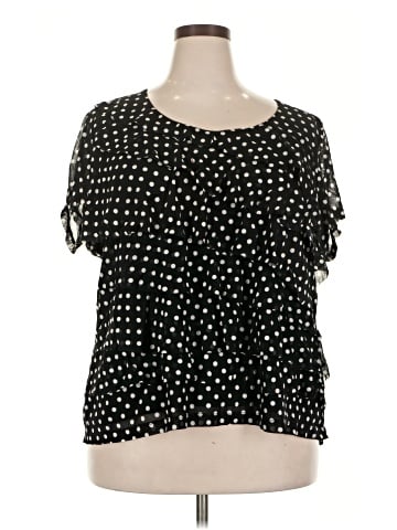 212 Collection Short Sleeve Blouse (view 1)
