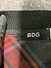 BDG Plaid Black Red Casual Skirt Size 4 - photo 4