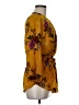rue21 100% Polyester Yellow Casual Dress Size M - photo 4