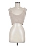Fashion Nova 100% Polyester Tan Tube Top Size M - photo 1