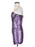 Forever 21 Metallic Silver Cocktail Dress Size S - photo 5