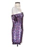 Forever 21 Metallic Silver Cocktail Dress Size S - photo 4