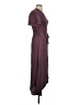NATION LTD Burgundy Kimono Size XS - photo 4