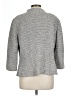 St. John Chevron-herringbone Gray Blazer Size 12 - photo 2