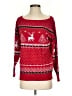LILBETTER Print Red Pullover Sweater Size S - photo 1