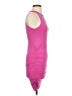 Antistar Solid Pink Cocktail Dress Size S - photo 4