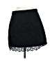 Topshop Solid Black Casual Skirt Size 8 - photo 2