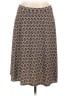 George Print Brown Casual Skirt Size L - photo 1