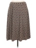 George Print Brown Casual Skirt Size L - photo 2