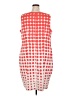 Alyx Polka Dots Orange Cocktail Dress Size 24 - photo 2