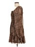 1.State 100% Polyester Animal Print Brown Cocktail Dress Size M - photo 5