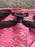 Roaman's 100% Cotton Print Pink Short Sleeve Button-Down Shirt Size 22 - photo 7