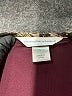 Christopher & Banks 100% Polyester Metallic Purple 3/4 Sleeve Blouse Size L - photo 6