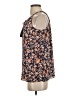 Lucy & Laurel 100% Polyester Orange Sleeveless Blouse Size XS - photo 5