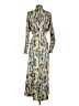 Shein Print Yellow Casual Dress Size 4 - photo 2