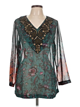 Soft Surroundings 3/4 Sleeve Blouse