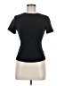 Scoop Black Short Sleeve Turtleneck Size M - photo 1