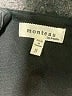 Monteau Solid Black Cocktail Dress Size S - photo 7