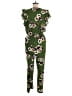 1.State Floral Green Jumpsuit Size M - photo 2