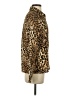 Assorted Brands 100% Polyester Animal Print Brown Long Sleeve Blouse Size S - photo 4