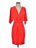 Moda International Solid Red Cocktail Dress Size XS - photo 1