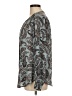 Ann Taylor LOFT 100% Polyester Paisley Teal Long Sleeve Blouse Size M - photo 5