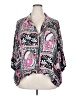 Printfresh Paisley Pink Kimono Size S - photo 1
