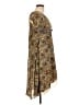 Unbranded Paisley Tan Casual Dress Size L (estimated) - photo 4