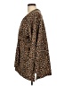 Venus Animal Print Brown Blazer Size L - photo 5