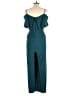 R&M Richards Solid Teal Jumpsuit Size 14 - photo 2