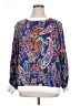 Bucketlist Paisley Blue Pullover Sweater Size XL (estimated) - photo 1