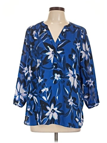 NYDJ 3/4 Sleeve Blouse (view 1)