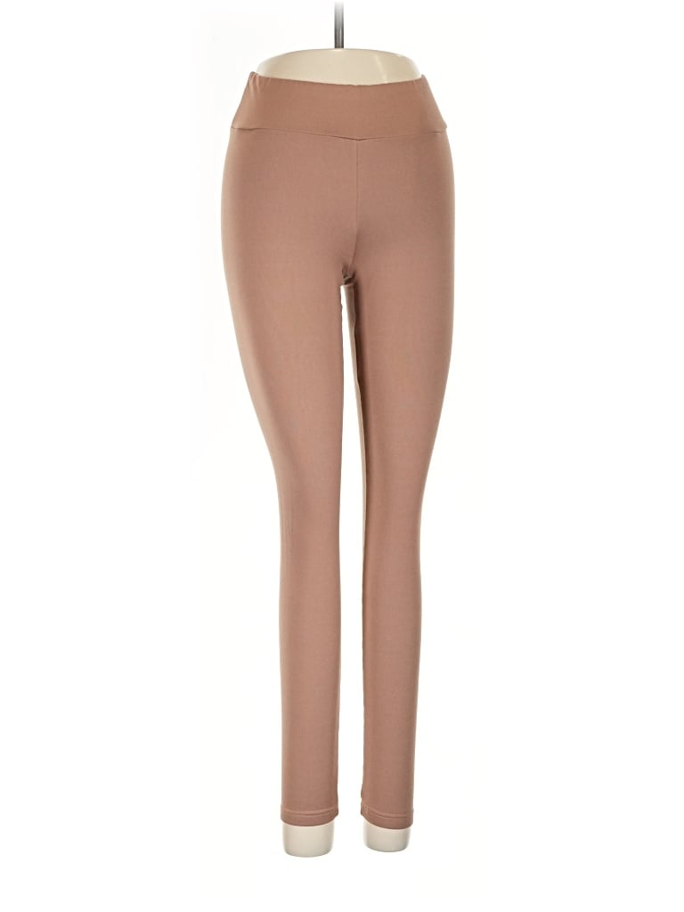Pre-owned Eye Candy Active Pants In Tan