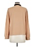 A'gaci Tan Long Sleeve Blouse Size M - photo 2
