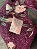 Fun2Fun 100% Rayon Floral Purple 3/4 Sleeve Blouse Size 2X - photo 8