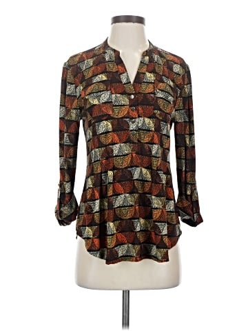 VeraRose 3/4 Sleeve Blouse (view 1)