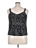 Alex Evenings 100% Polyester Black Tank Top Size 1X - photo 2