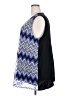 Catherines Blue Sleeveless Blouse Size 3X - photo 5