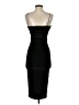 Dance & Marvel Solid Black Cocktail Dress Size S - photo 2