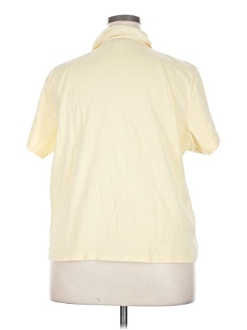 Karen Scott Short Sleeve Button-Down Shirt (view 2)