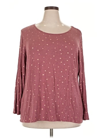 Lane Bryant Outlet Long Sleeve Blouse (view 1)