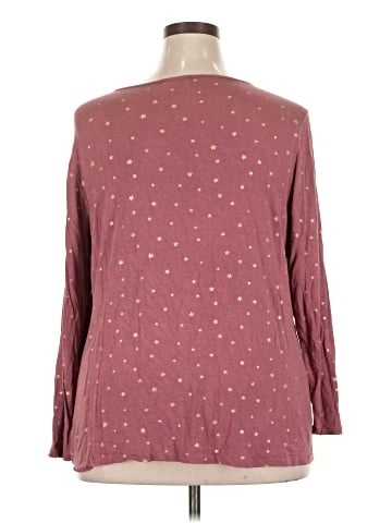 Lane Bryant Outlet Long Sleeve Blouse (view 2)