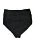 Charmo Chevron-herringbone Black Swimsuit Bottoms Size S - photo 1
