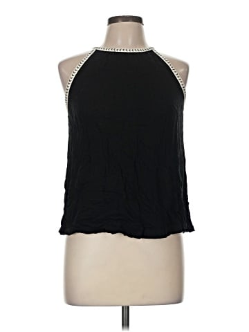 Buttons Sleeveless Blouse (view 1)