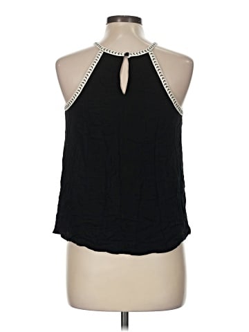 Buttons Sleeveless Blouse (view 2)