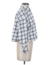 Madewell Checkered-gingham Blue Long Sleeve Blouse Size S - photo 4