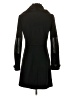 Andrew Marc Black Wool Coat Size 2 - photo 2