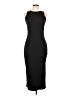 Unbranded Solid Black Cocktail Dress Size L - photo 1
