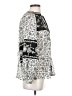 Zara Ivory Long Sleeve Blouse Size S - photo 4